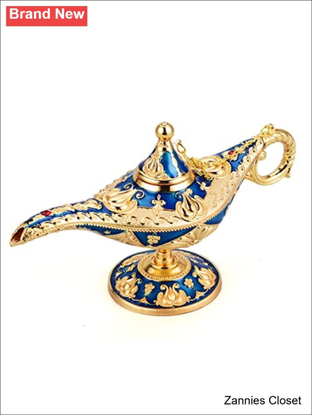 ✨ Vintage Aladdin Magic Genie Lamp Zinc Alloy Costume Accessory